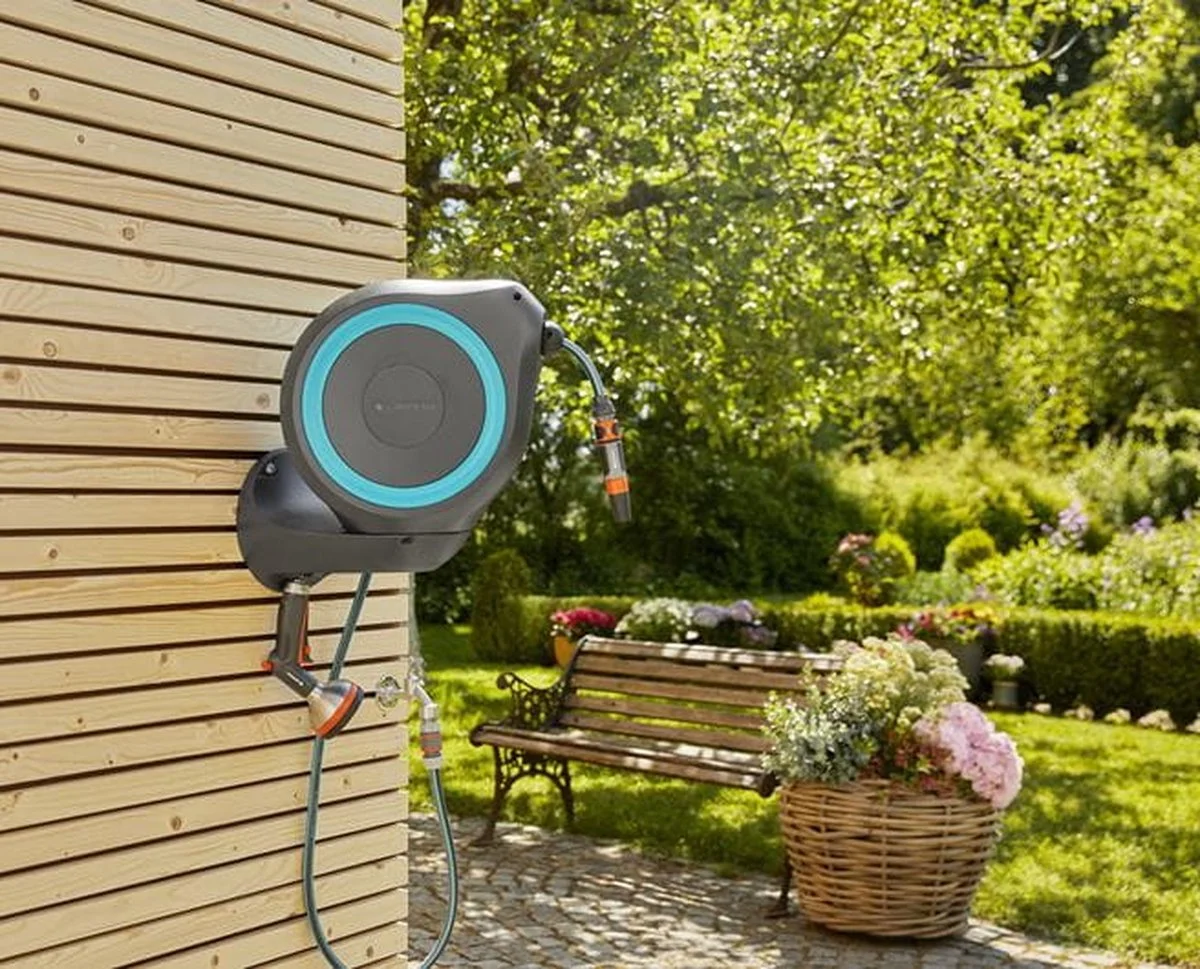 GARDENA Rollup S Wandslangenbox - 15 Meter - Ø 11 Mm 9 GARDENA Rollup S Wandslangenbox - 15 Meter - Ø 11 Mm - Afbeelding 9