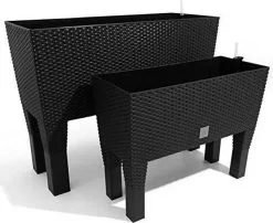 Prosperplast Kunststof Rato Plantenbak Op Poten Met Irrigatiesysteem Antraciet 80 X 33 X 62 Cm - 72 Liter - Balkonbakken/bloembakken 18 Prosperplast Kunststof Rato Plantenbak Op Poten Met Irrigatiesysteem Antraciet 80 X 33 X 62 Cm - 72 Liter - Balkonbakken/bloembakken -Bloempotten Verkoop 1200x979