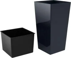 Prosperplast Kunststof Urbi Bloempot/plantenpot Met Binnenpot Antraciet 19 X 19 X 37 Cm - 5/11,4 Liter - Hoge Vierkante Bloempotten 10 Prosperplast Kunststof Urbi Bloempot/plantenpot Met Binnenpot Antraciet 19 X 19 X 37 Cm - 5/11,4 Liter - Hoge Vierkante Bloempotten -Bloempotten Verkoop 1200x980 1