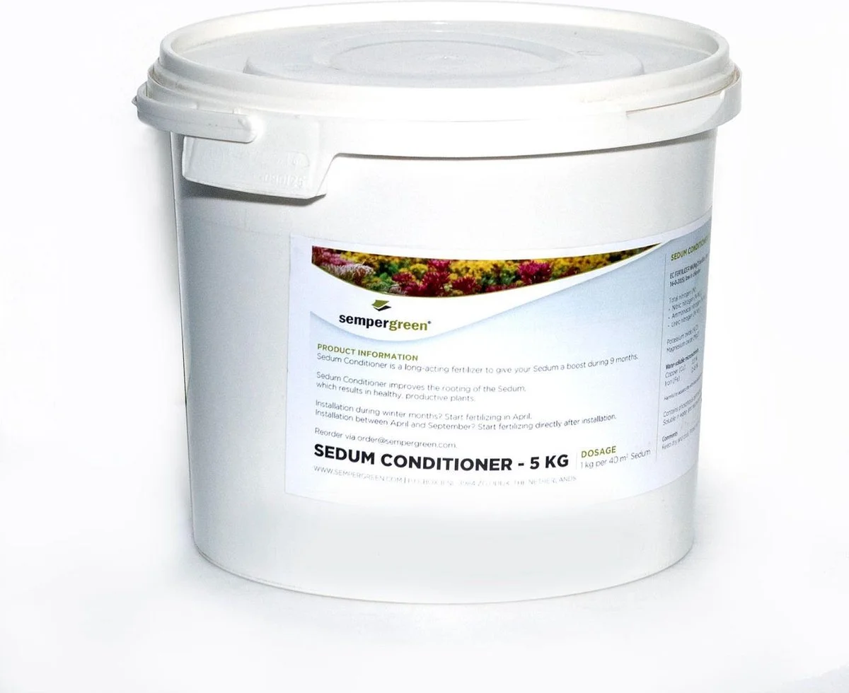 Sedum Bemesting 5 Kg | Sempergreen® 1 Sedum Bemesting 5 Kg | Sempergreen®