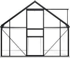 VidaXL Broeikas Met Basisframe 4,75 M² Aluminium Antracietkleurig 20 VidaXL Broeikas Met Basisframe 4,75 M² Aluminium Antracietkleurig -Bloempotten Verkoop 1200x984 1