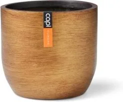 Capi Europe - Bloempot Bol Retro - 23x21 - Goud - Bloempot Voor Binnen - BRTG134 -Bloempotten Verkoop 1200x995 1