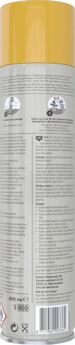 Pokon Bladglans 600ml 2 Pokon Bladglans 600ml - Afbeelding 2