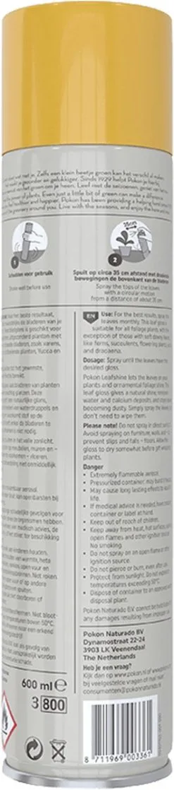 Pokon Bladglans 600ml 10 Pokon Bladglans 600ml -Bloempotten Verkoop 265x1200