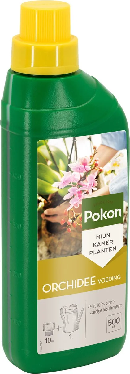 Pokon Orchidee Voeding - 500ml - Plantenvoeding - 10ml Per 1L Water 2 Pokon Orchidee Voeding - 500ml - Plantenvoeding - 10ml Per 1L Water - Afbeelding 2