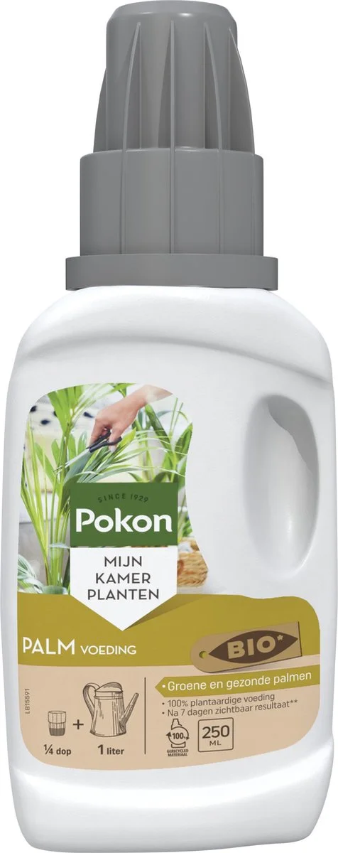 Pokon Bio Palm Voeding - 250ml - Plantenvoeding (bio) - 7ml Per 1L Water 1 Pokon Bio Palm Voeding - 250ml - Plantenvoeding (bio) - 7ml Per 1L Water