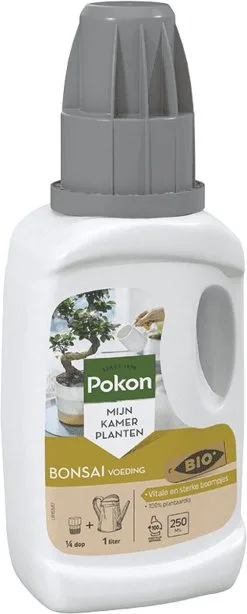 Pokon Bio Bonsai Voeding - 250ml - Plantenvoeding (bio) - 7ml Per 1L Water -Bloempotten Verkoop 483x1200