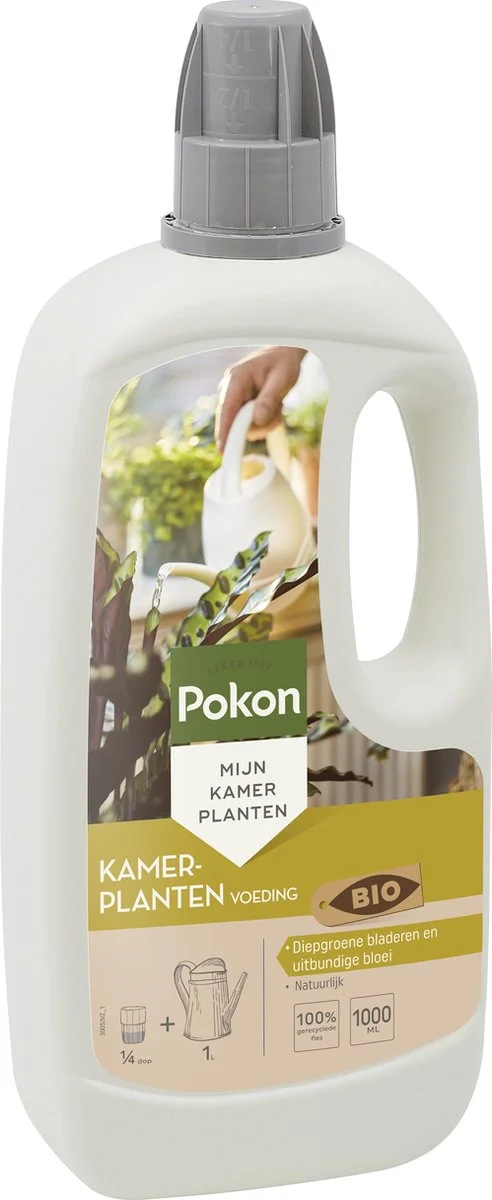 Pokon Bio Kamerplanten Voeding - 1l - Plantenvoeding (bio) - 7ml Per 1L Water 7 Pokon Bio Kamerplanten Voeding - 1l - Plantenvoeding (bio) - 7ml Per 1L Water - Afbeelding 7