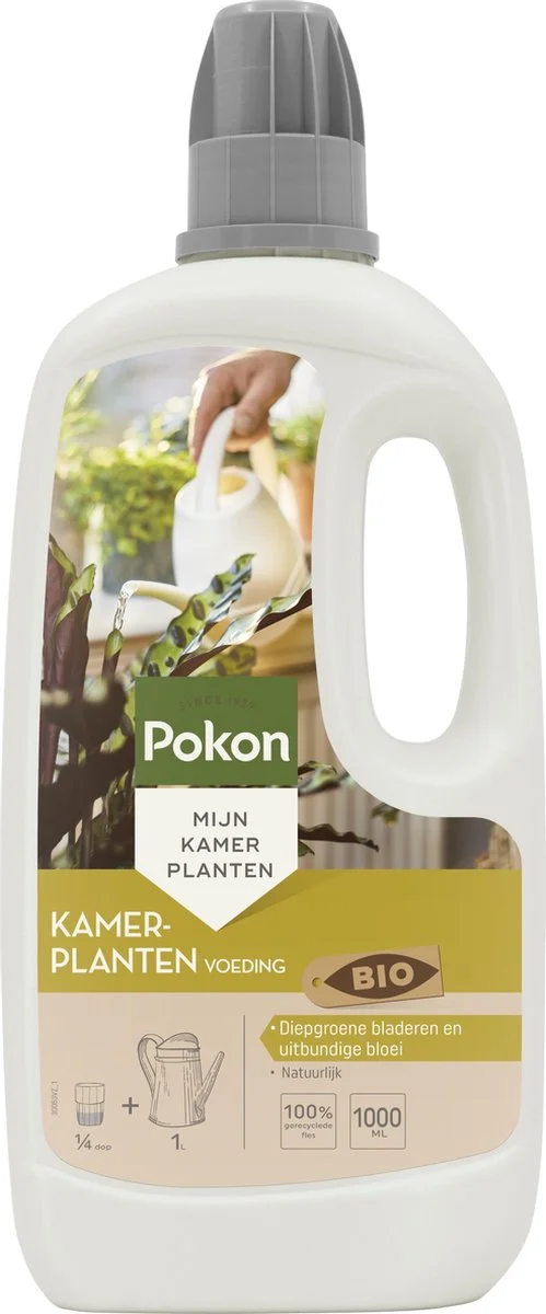 Pokon Bio Kamerplanten Voeding - 1l - Plantenvoeding (bio) - 7ml Per 1L Water 1 Pokon Bio Kamerplanten Voeding - 1l - Plantenvoeding (bio) - 7ml Per 1L Water