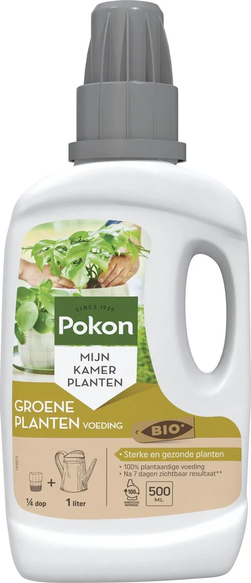 Pokon Bio Groene Planten Voeding - 500ml - Plantenvoeding (bio) - 7ml Per 1L Water 1 Pokon Bio Groene Planten Voeding - 500ml - Plantenvoeding (bio) - 7ml Per 1L Water