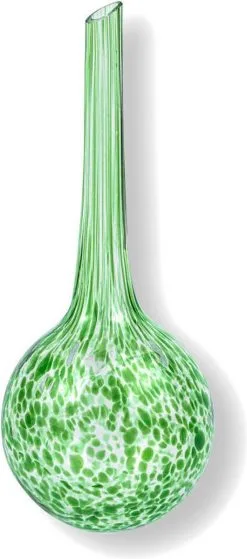 Merkloos Decopatent® 4 Stuks - Waterdruppelaar Voor Planten - Watergever - Glas - Waterbollen - Watergeefsysteem - Plantenbollen - Groen -Bloempotten Verkoop 530x1200