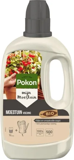 Pokon Bio Moestuinvoeding - 500ml - Plantenvoeding - 14ml Per 1l Water 12 Pokon Bio Moestuinvoeding - 500ml - Plantenvoeding - 14ml Per 1l Water -Bloempotten Verkoop 558x1200