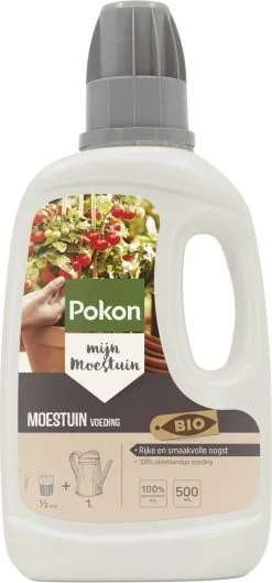 Pokon Bio Moestuinvoeding - 500ml - Plantenvoeding - 14ml Per 1l Water 15 Pokon Bio Moestuinvoeding - 500ml - Plantenvoeding - 14ml Per 1l Water -Bloempotten Verkoop 560x1200