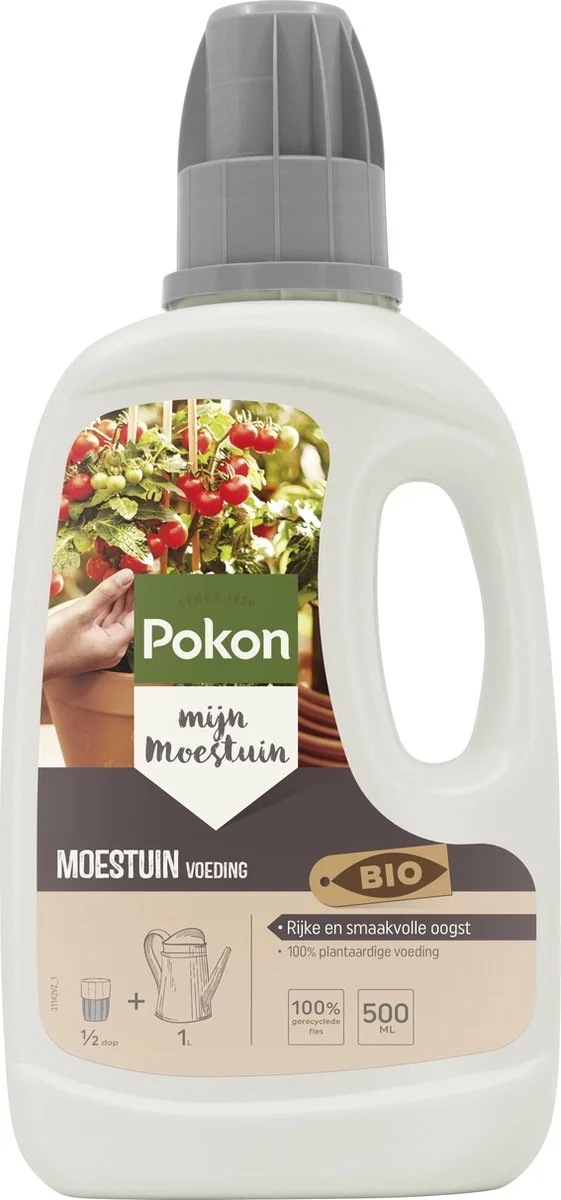 Pokon Bio Moestuinvoeding - 500ml - Plantenvoeding - 14ml Per 1l Water 1 Pokon Bio Moestuinvoeding - 500ml - Plantenvoeding - 14ml Per 1l Water