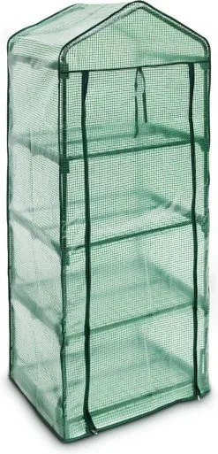 Relaxdays Kas Met Folie Voor In De Tuin Of Op Het Balkon - Tuinkas - Broeikas - Kweekkas - 4 -Bloempotten Verkoop 578x1200 1