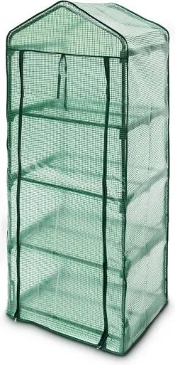 Relaxdays Kas Met Folie Voor In De Tuin Of Op Het Balkon - Tuinkas - Broeikas - Kweekkas - 4 -Bloempotten Verkoop 578x1200 2