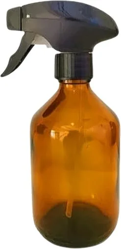 24DOTS® 24DOTS Living Plantenspuit | 300 Ml Bruin Amber Glas | Plantensproeier | Plantenspuit Binnen | Waterverstuiver | Vernevelaar