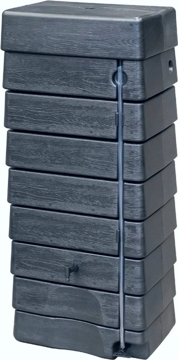 Garden Muurtank Regenton Antraciet 320l - ThuisTuinieren.nl 1 Garden Muurtank Regenton Antraciet 320l - ThuisTuinieren.nl