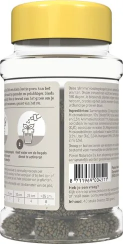 Pokon Voedingskegels Voor Terras- & Balkonplanten - 40 Stuks - 180 Dagen Voeding - Plantenvoeding -Bloempotten Verkoop 608x1200 3