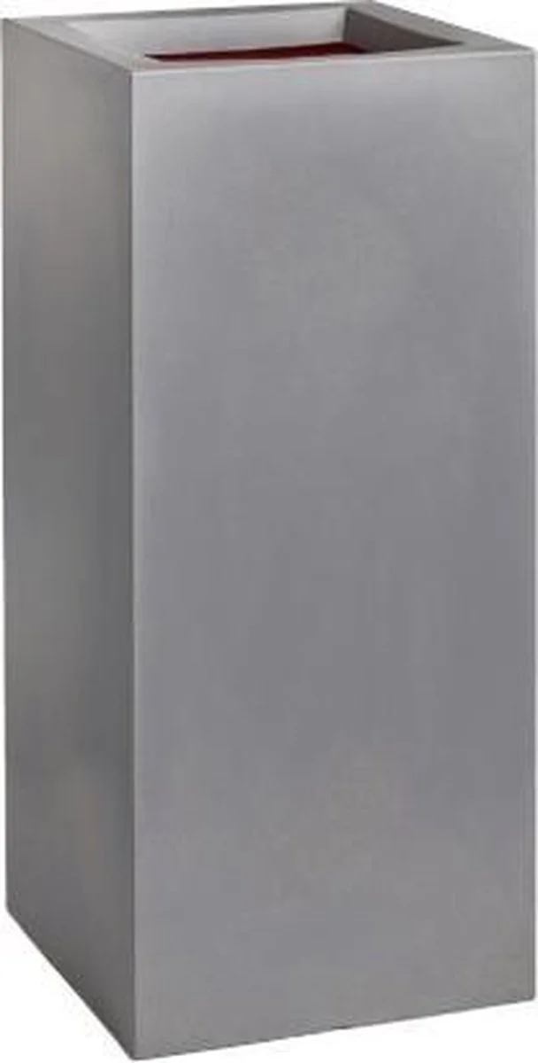 Capi Europe - Bloempot Rechthoek Smooth NL - 36x36x79 - Zwart - Voor Binnen En Buiten - KBL952 8 Capi Europe - Bloempot Rechthoek Smooth NL - 36x36x79 - Zwart - Voor Binnen En Buiten - KBL952 - Afbeelding 8