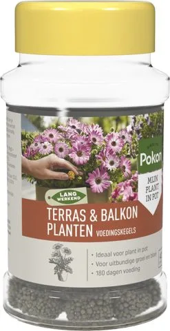 Pokon Voedingskegels Voor Terras- & Balkonplanten - 40 Stuks - 180 Dagen Voeding - Plantenvoeding -Bloempotten Verkoop 616x1200 2