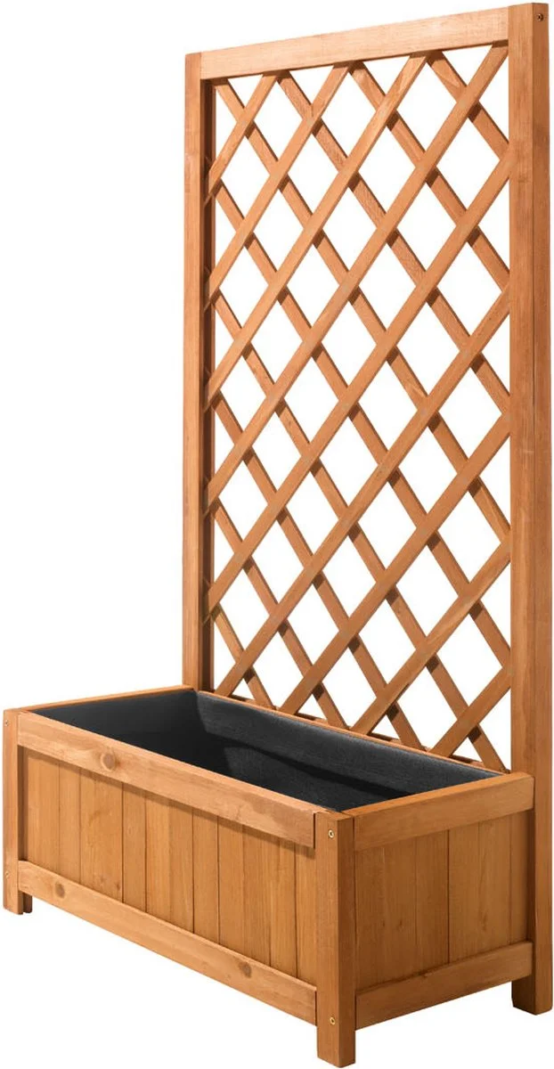 Parkside Plantenbak Met Klimrek 60 X 28 X 100cm 1 Parkside Plantenbak Met Klimrek 60 X 28 X 100cm