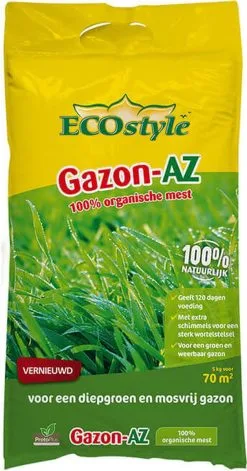 ECOstyle Gazon AZ Organische Gazonmest – Voor Diepgroen En Sterk Gazon – Geeft Tot 120 Dagen Voeding – Werkt Tegen Mos - 30 M² - 2 KG 19 ECOstyle Gazon AZ Organische Gazonmest – Voor Diepgroen En Sterk Gazon – Geeft Tot 120 Dagen Voeding – Werkt Tegen Mos - 30 M² - 2 KG -Bloempotten Verkoop 629x1200 3