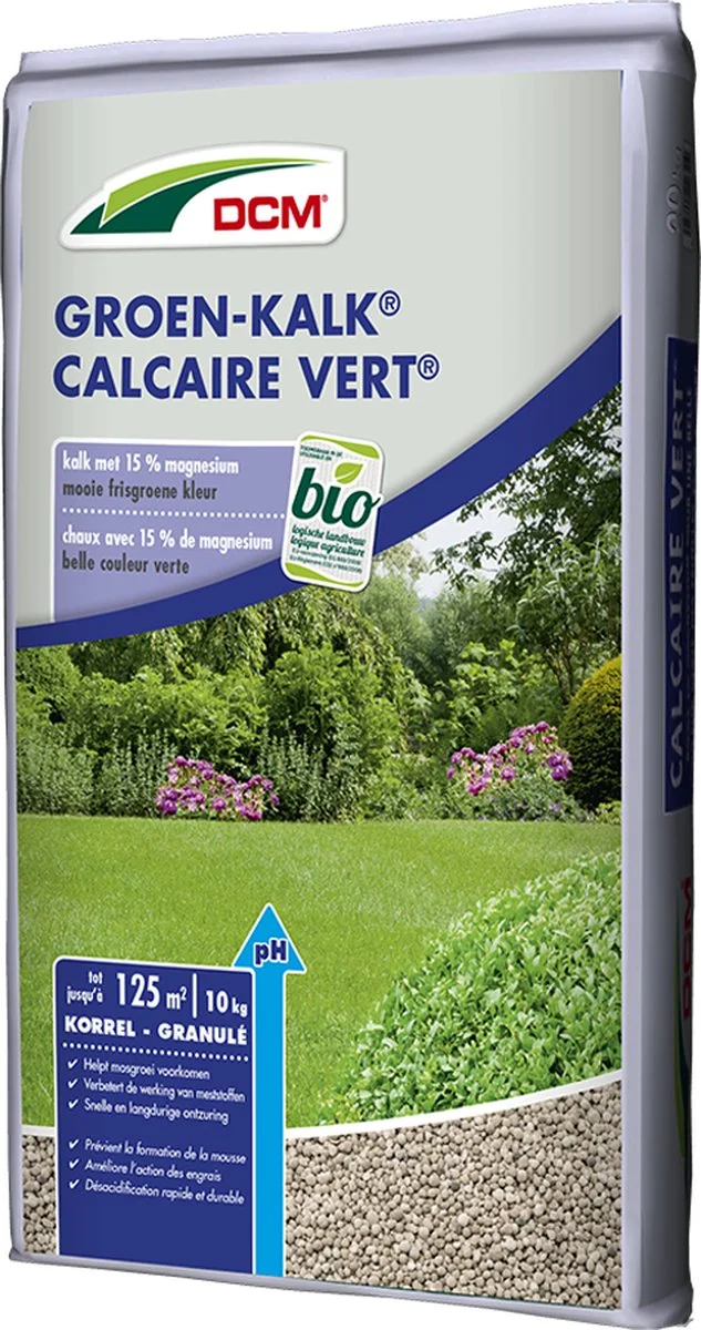 DCM Groenkalk (K) (10 Kg) 2 DCM Groenkalk (K) (10 Kg) - Afbeelding 2