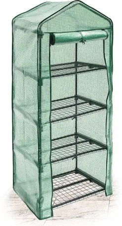 Relaxdays Kas Met Folie Voor In De Tuin Of Op Het Balkon - Tuinkas - Broeikas - Kweekkas - 4