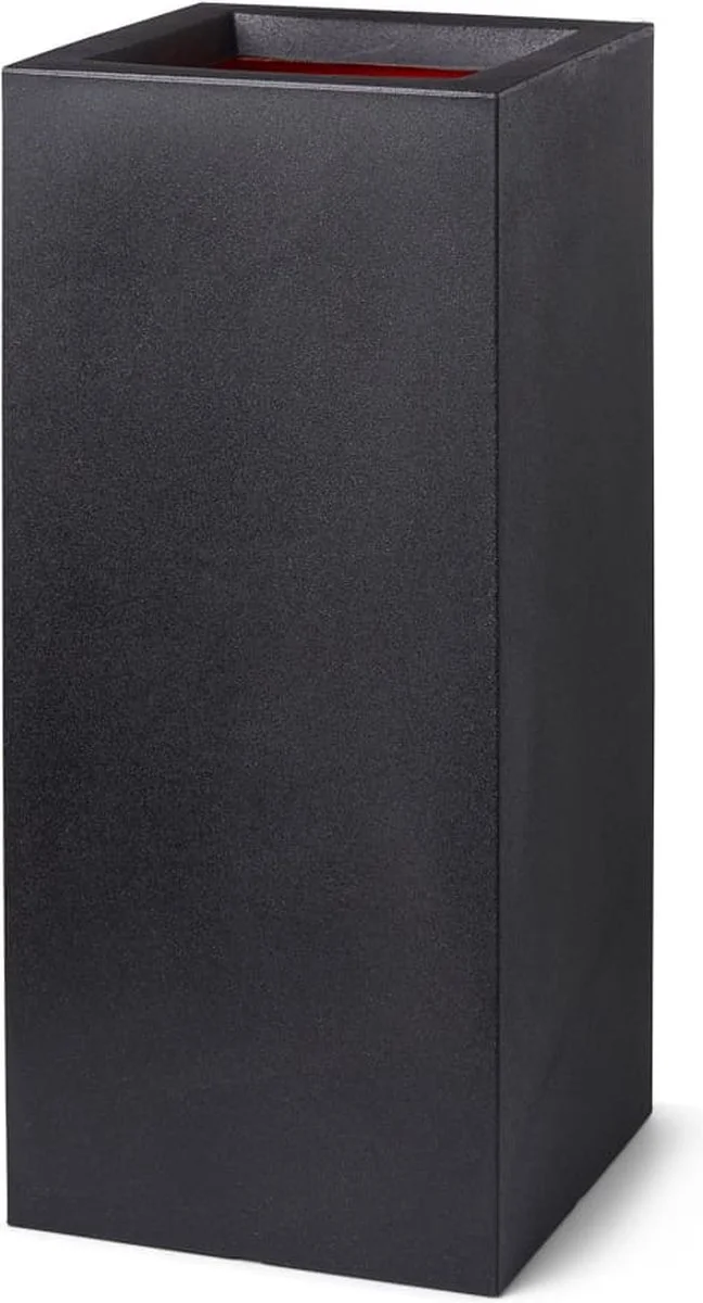 Capi Europe - Bloempot Rechthoek Smooth NL - 36x36x79 - Zwart - Voor Binnen En Buiten - KBL952 12 Capi Europe - Bloempot Rechthoek Smooth NL - 36x36x79 - Zwart - Voor Binnen En Buiten - KBL952 - Afbeelding 12