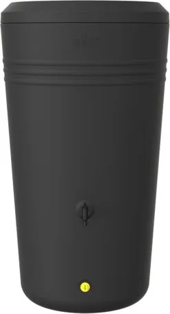 Elho Green Basics Regenton - Regenton - Living Black - Buiten - 200 Liter -Bloempotten Verkoop 651x1200 2