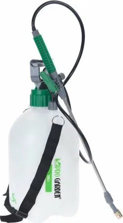 Merkloos Pro Garden Plantensproeier Drukspuit - 5 Liter - Inclusief Draagriem -Bloempotten Verkoop 663x1200