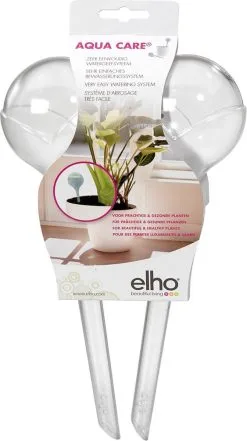 Elho Aqua Care 9 - Accessoires Voor Binnenaccessoires - Ø 17.3 X H 32.0 Cm - Transparant/Transparant -Bloempotten Verkoop 672x1200