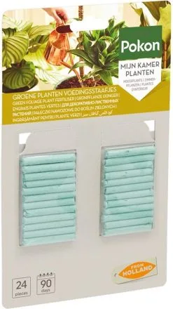 Pokon Groene Planten Voedingsstaafjes - 24st - Plantenvoeding - Meststofstaafjes -Bloempotten Verkoop 673x1200 2