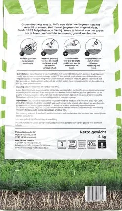 Pokon Gazon Revolutie - 4kg - Gazonmest / Graszaad / Bodemverbeteraar - Geschikt Voor 80m² - Binnen 15 Dagen Resultaat -Bloempotten Verkoop 693x1200 1