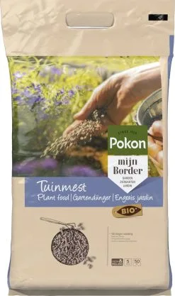 Pokon Bio Tuinmest - 5kg - Meststof (universeel) - 120 Dagen Voeding