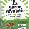 Pokon Gazon Revolutie - 7,5kg - Gazonmest / Graszaad / Bodemverbeteraar - Geschikt Voor 150m² - Binnen 15 Dagen Resultaat