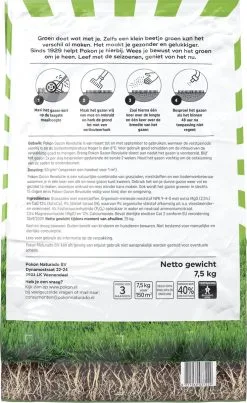 Pokon Gazon Revolutie - 2x7,5kg - Gazonmest / Graszaad / Bodemverbeteraar - Geschikt Voor 300m² - Binnen 15 Dagen Resultaat - Voordeelverpakking 9 Pokon Gazon Revolutie - 2x7,5kg - Gazonmest / Graszaad / Bodemverbeteraar - Geschikt Voor 300m² - Binnen 15 Dagen Resultaat - Voordeelverpakking -Bloempotten Verkoop 736x1200