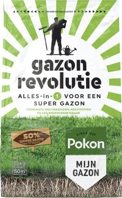 Pokon Gazon Revolutie - 7,5kg - Gazonmest / Graszaad / Bodemverbeteraar - Geschikt Voor 150m² - Binnen 15 Dagen Resultaat 11 Pokon Gazon Revolutie - 7,5kg - Gazonmest / Graszaad / Bodemverbeteraar - Geschikt Voor 150m² - Binnen 15 Dagen Resultaat -Bloempotten Verkoop 743x1200 2