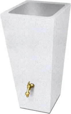 Prestige Manhattan 100L Regenton Zwart (incl. Kraantje) -Bloempotten Verkoop 753x1200 2