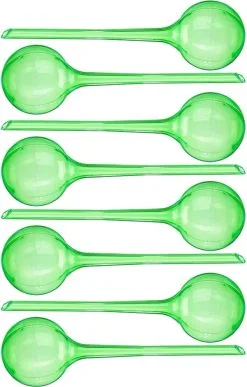 HGMD® HGMD Waterdruppelaar Set Van 8 Stuks Voor Planten Transparant - Groen - Waterdruppelaar Voor Kamerplanten – Waterbol - Waterdruppelaar Voor Planten - Watergeefsysteem