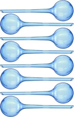 HGMD® HGMD Waterdruppelaar Set Van 8 Stuks Voor Planten Transparant - Blauw - Waterdruppelaar Voor Kamerplanten – Waterbol - Waterdruppelaar Voor Planten - Watergeefsysteem
