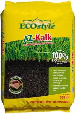 ECOstyle AZ Kalk Micro Korrel – Voor Gazon, Sier- En Moestuin - Corrigeert Zuurgraad Direct En Langdurig - Werkt Tegen Mos - CO2-Neutraal – 70 M² - 5 KG -Bloempotten Verkoop 794x1200 3