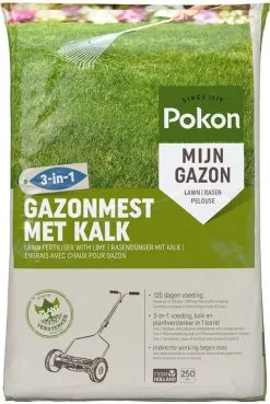 Pokon Gazonmest Met Kalk - 5kg - Mest - Geschikt Voor 75m² - 120 Dagen Voeding -Bloempotten Verkoop 804x1200 6