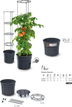 TOMATENPOT VOOR HET KWEKEN VAN TOMATEN PROSPERPLAST 28L 12 TOMATENPOT VOOR HET KWEKEN VAN TOMATEN PROSPERPLAST 28L -Bloempotten Verkoop 815x1200