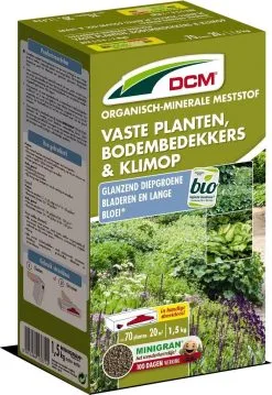 DCM Meststof Vaste Planten, Klimop & Bodembedekkers (1,5KG)