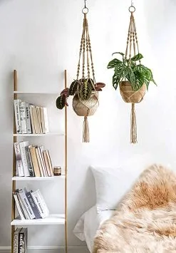 Mycramé 5 Stuks Luxe Jute Plantenhangers - Boho Handgeweven Katoen Hangpot Voor Binnen/Buiten - Hangende Bloempot Met Kralen - Macramé Touw/Koord Hangplant Houder - Bohemian Wandhanger Decoratie - Plant Hanger - Verticale Tuin Bloempothouder Planthanger 12 Mycramé 5 Stuks Luxe Jute Plantenhangers - Boho Handgeweven Katoen Hangpot Voor Binnen/Buiten - Hangende Bloempot Met Kralen - Macramé Touw/Koord Hangplant Houder - Bohemian Wandhanger Decoratie - Plant Hanger - Verticale Tuin Bloempothouder Planthanger -Bloempotten Verkoop 836x1200
