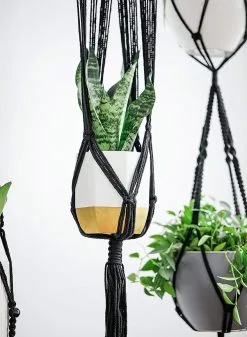 Mycramé 4 Stuks Luxe Macrame Plantenhangers - Boho Handgeweven Katoen Hangpot Voor Binnen/Buiten - Hangende Bloempot Met Kralen - Macramé Touw/Koord Hangplant Houder - Bohemian Wandhanger Decoratie - Plant Hanger - Verticale Tuin Bloempothouder Planthanger 12 Mycramé 4 Stuks Luxe Macrame Plantenhangers - Boho Handgeweven Katoen Hangpot Voor Binnen/Buiten - Hangende Bloempot Met Kralen - Macramé Touw/Koord Hangplant Houder - Bohemian Wandhanger Decoratie - Plant Hanger - Verticale Tuin Bloempothouder Planthanger -Bloempotten Verkoop 880x1200 2