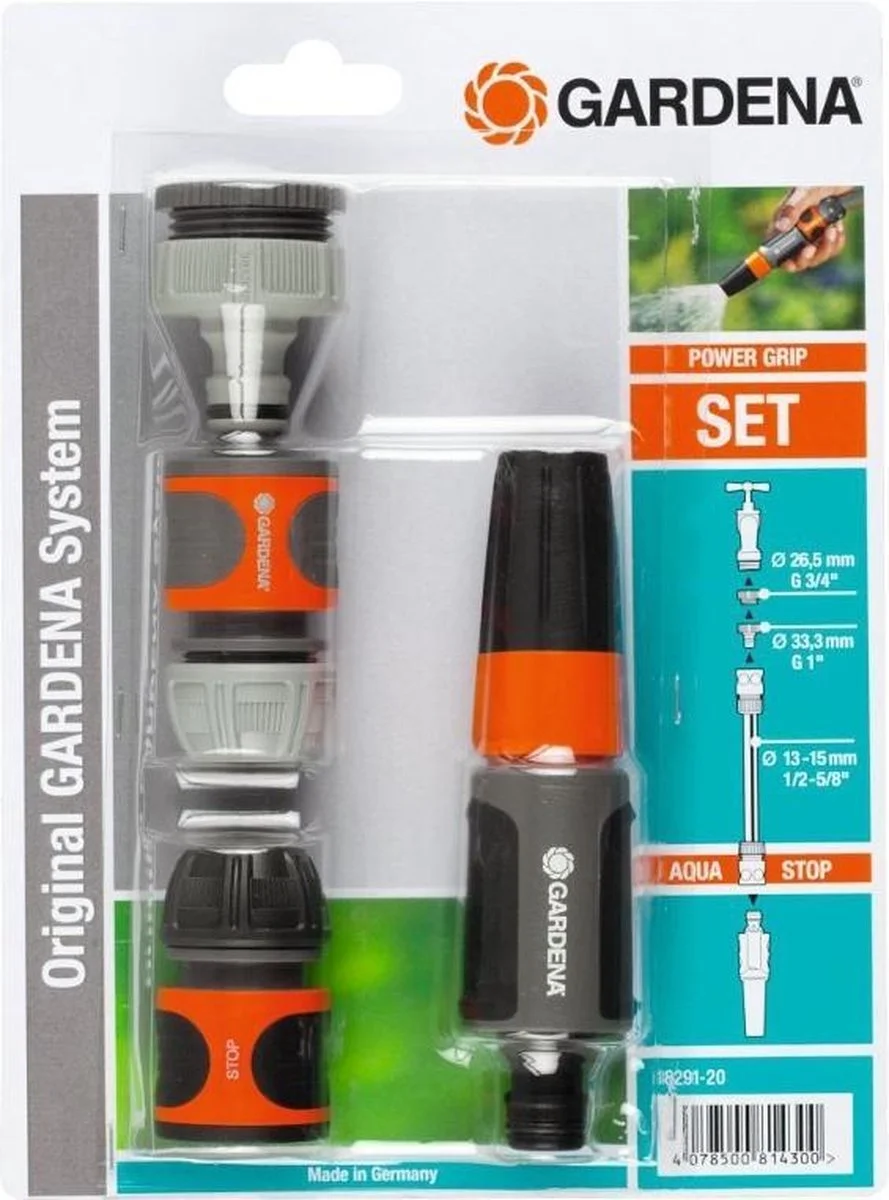 GARDENA - System Startset Spuitpistool - Geschikt Voor 13-15 Mm Tuinslang 1 GARDENA - System Startset Spuitpistool - Geschikt Voor 13-15 Mm Tuinslang