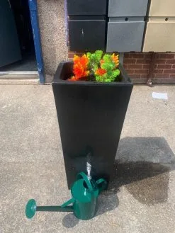 Prestige Manhattan 100L Regenton Zwart (incl. Kraantje) -Bloempotten Verkoop 900x1200 50